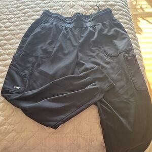 Black Jogger Pants with Pockets
